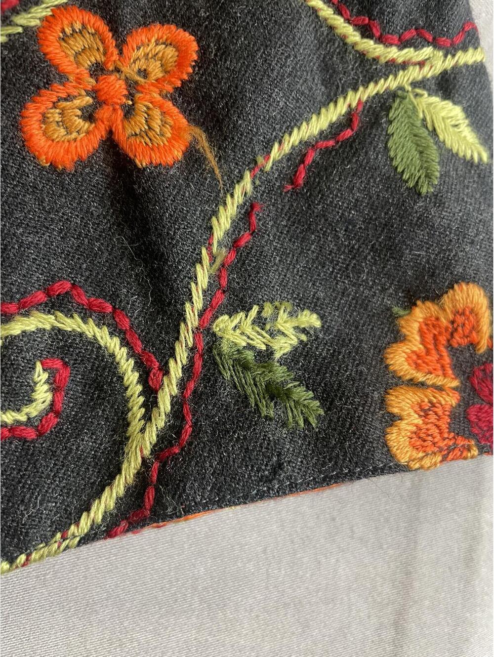 Moschino wool embroidered floral jacket 12 - Picture 12 of 12